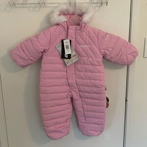 Gusti Baby snowsuit pink size: 9 months 🆕